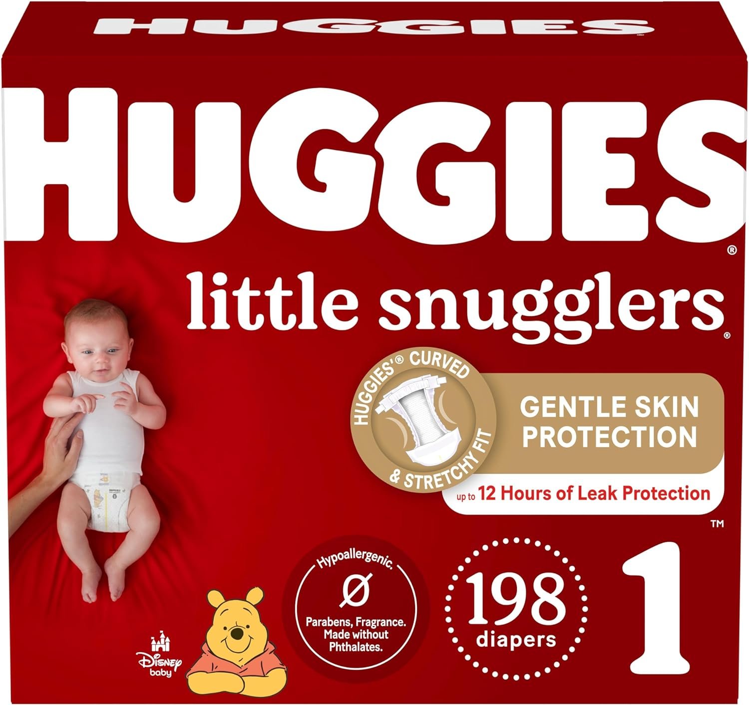 Delicate Security for Your Fresh debut: Huggies Little Snugglers Size 1 Child Diapers