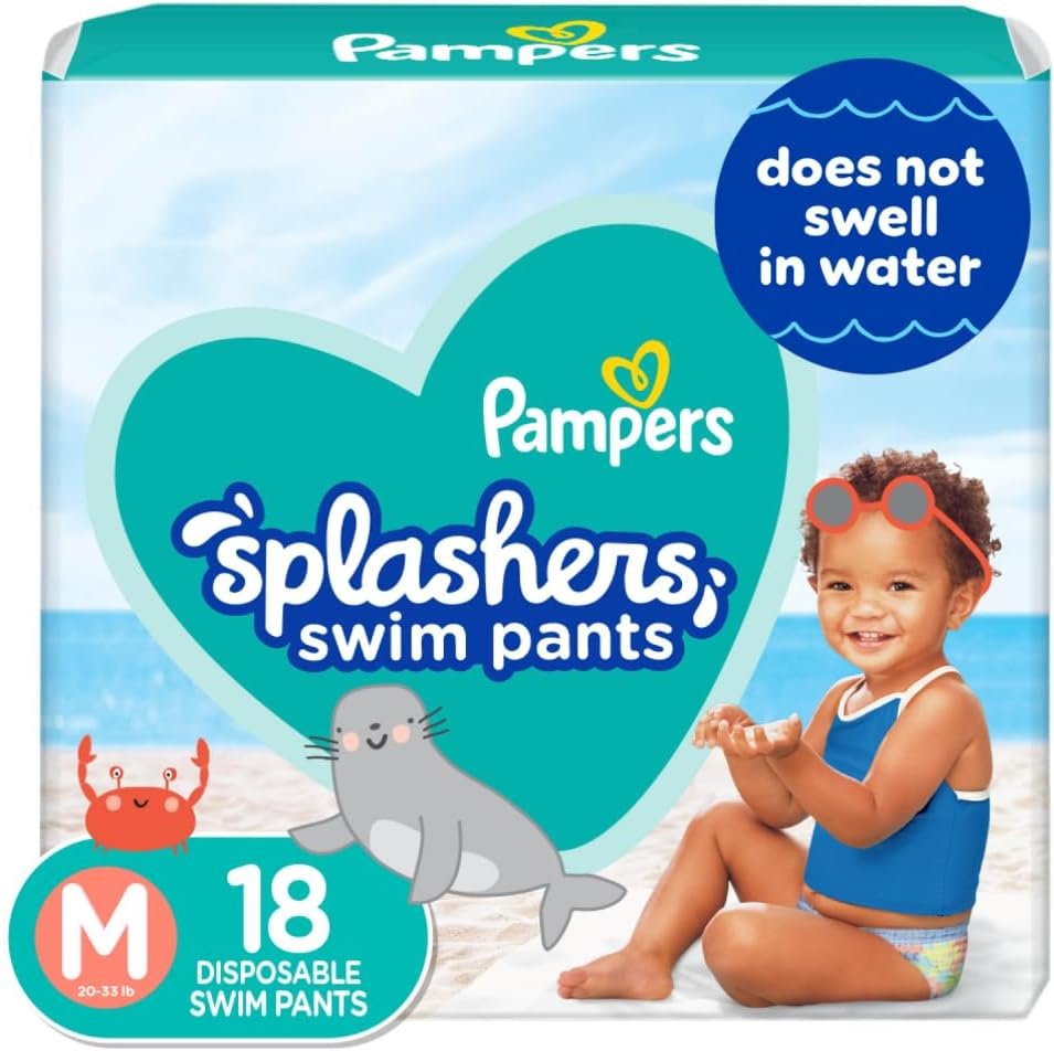 Shake things up with Spoils Splashers Swim Diapers – Size M