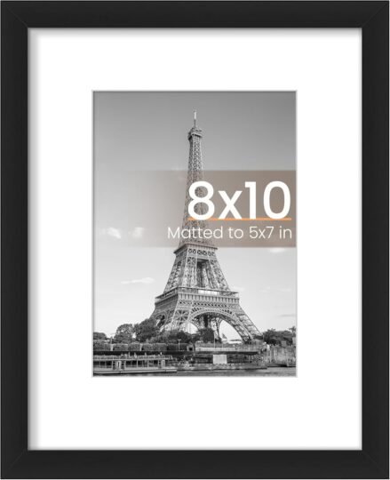 8×10 Photo placement, Show Pictures 5×7 with Mat